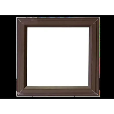 Top Hung Window 600X600 Bronze Obscure,  - Cashbuild