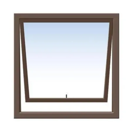 Window Frame Aluminium 28-Pt66 Bronze Obscure,  - Cashbuild