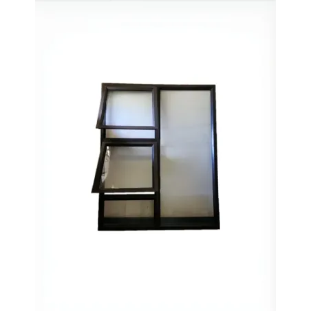 Window Frame Aluminium 28-Ptt1215 Bronze Left Hand,  - Cashbuild