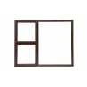 Window Frame Aluminium 28-Ptt1512 Bronze Clear Left Hand,  - Cashbuild