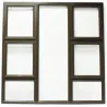 Window Frame Aluminium P4Tt1515 Bronze,  - Cashbuild