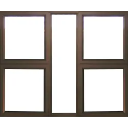 Window Frame Aluminium P4Tt1818 Bronze,  - Cashbuild