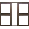 Window Frame Aluminium P4Tt1818 Bronze,  - Cashbuild