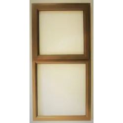 Window Frame Aluminium Pt126 Bronze Clear Left Hand,  - Cashbuild