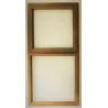Window Frame Aluminium Pt126 Bronze Clear Left Hand,  - Cashbuild
