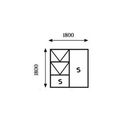Window Frame Aluminium Ptt1818 Bronze Clear Left Hand,  - Cashbuild