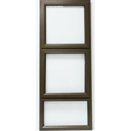 Window Frame Aluminium Ptt615 Bronze Clear Left Hand,  - Cashbuild