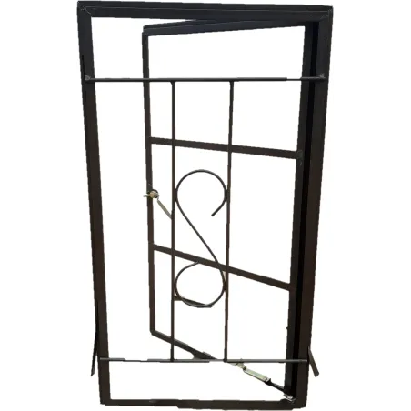 Window Frame Steel C1H Burglar Bar B1mm Left Hand,  - Cashbuild