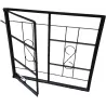 Window Frame Steel C2H Burglar Bar B1mm Left Hand,  - Cashbuild