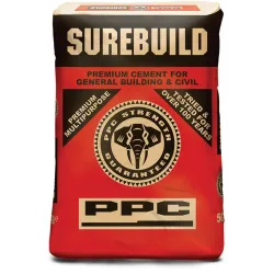 Cement PPC Surebuild 42.5N 50Kg, SUREBUILD - Cashbuild