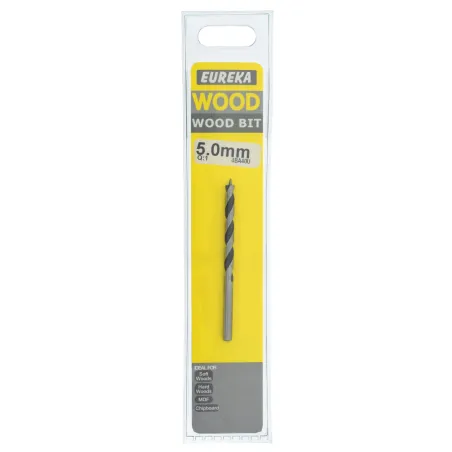 Eureka Drill Bit Wood High Speed 5.0mm Quantity:1