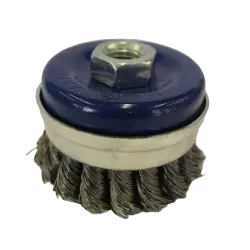 Wire Cup Brush Blue Cup Qt 100mm,  - Cashbuild