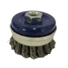 Wire Cup Brush Blue Cup Qt 100mm,  - Cashbuild