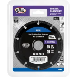 Diamond Blade Steel Ruwag 115X1mm, Ruwag - Cashbuild