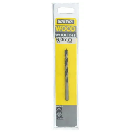 Eureka Drill Bit Wood High Speed 6.0mm Quantity:1