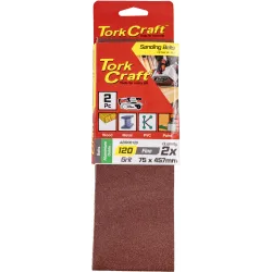 Sanding Belt 75 X 457mm 120Grit Quantity:2