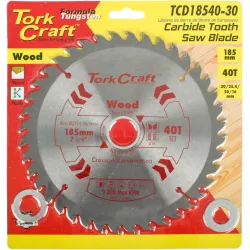 Blade Tct 185 X 40T 30/20/16/1 Gen. P Co