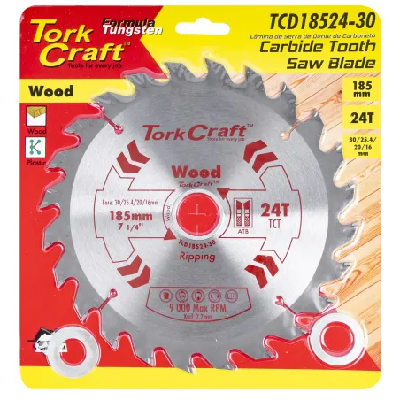 Blade Tct 185 X 24T 30/20/16/1 General P