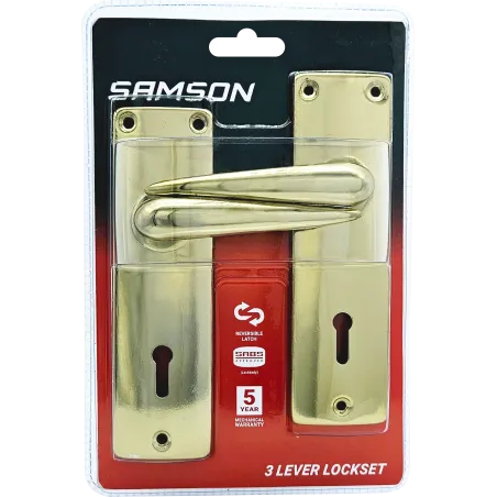 Samson Lockset Key 3L Sabs 6" Handle Bp