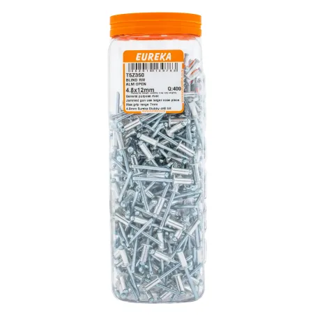 Eureka Blind Riv Alm Open4.8X12mm Quantity:400