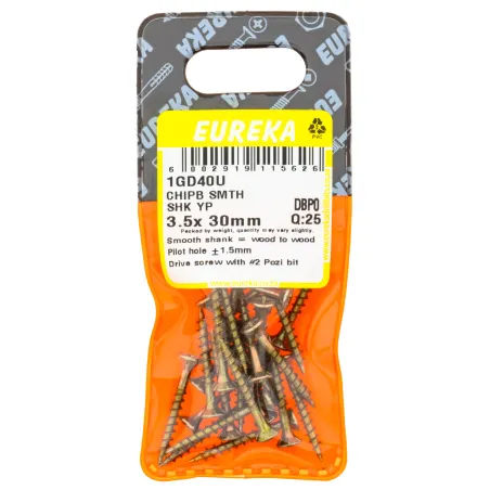 Eureka Chipb Smh Shk Yp 3.5X 30mm Quantity:25