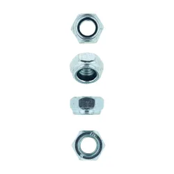 Eureka Nylock Nut Zink Plated 8mm M8 Quantity:15
