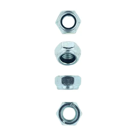 Eureka Nylock Nut Zink Plated 8mm M8 Quantity:15