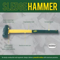 Lasher Sledge Hammer 3.6Kg, LASHER - Cashbuild