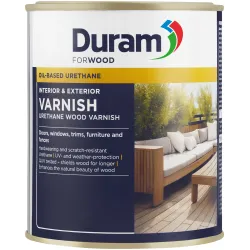 Duram Varnish Gloss 1L Meranti,  - Cashbuild