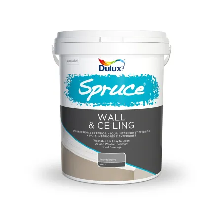 Dulux Spruce Wall&Ceiling 20L Thunderstorm,  - Cashbuild