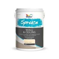 Dulux Spruce Wall&Ceiling 5L Cream,  - Cashbuild