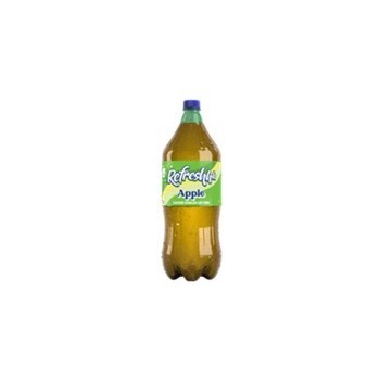 Refreshhh Apple Flavoured Sparkling Soft Drink 2L,  - Cashbuild