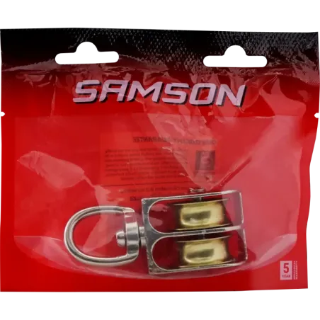 Pulley Swivel Double 32mm, SAMSON - Cashbuild