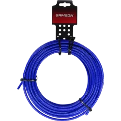 Steel Cable Pvc Coat Blue 4.0X5.6mm 25m, SAMSON - Cashbuild