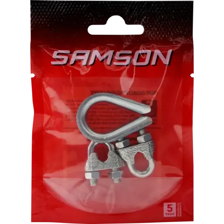 Kit Wire Rope Clamp X2 And Thimble X1-M6, SAMSON - Cashbuild