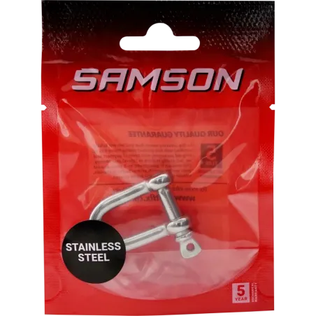 D Shackle M6 Stainless Steel S 304, SAMSON - Cashbuild