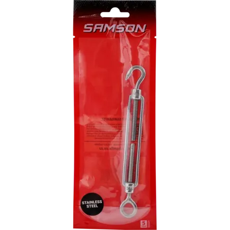 Turnbuckle Hook & Eye M6 Stainless Steel 304, SAMSON - Cashbuild