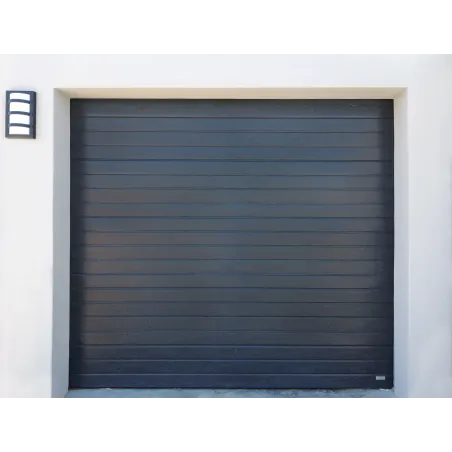 Sectional Garage Door Charcoal 2.5X2.15m 510mm