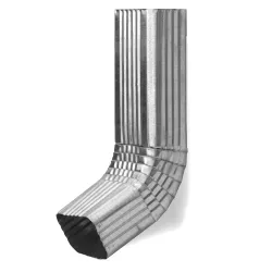 Downpipe With Shoe 75X50mm 2.4m