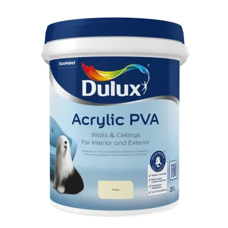 Dulux Acrylic Pva 20L Ivory, DULUX - Cashbuild