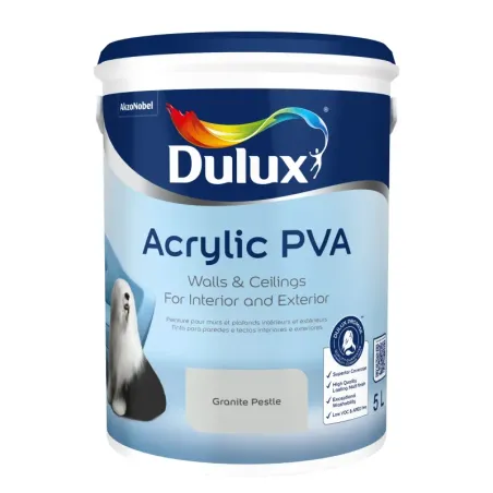 Dulux Acrylic Pva 5L Granite Pestle, DULUX - Cashbuild