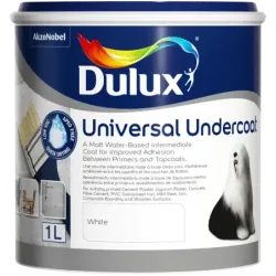 Dulux Undercoat Waterbased 1L, DULUX - Cashbuild