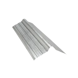 Rolltop Ridge Corrugated Galvanized 6000X400mmX0.4mm