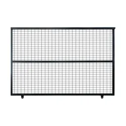 Hi Sec Sliding Gate, 1.8 Metres High by 3 Metres Wide, Black, plus coated,  - Cashbuild