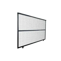 Hi Sec Sliding Gate, 1.8 Metres High by 3 Metres Wide, Black, plus coated,  - Cashbuild