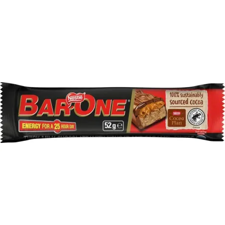 Nestle Chocolate Bar Bar One 52G, Nestle - Cashbuild