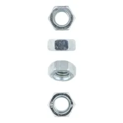 Nut Hex Zink Plated 5mm Quantity:30