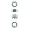 Nut Hex Zink Plated 5mm Quantity:30
