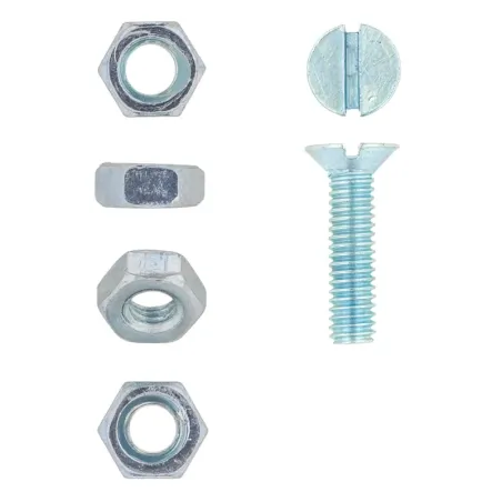 Machine Screw & Nut Counter Sunk 4X16mm Quantity:20
