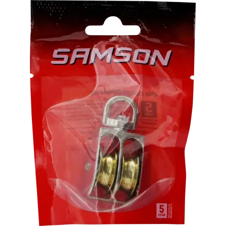 PULLEY SWIVEL DOUBLE 25MM, SAMSON - Cashbuild